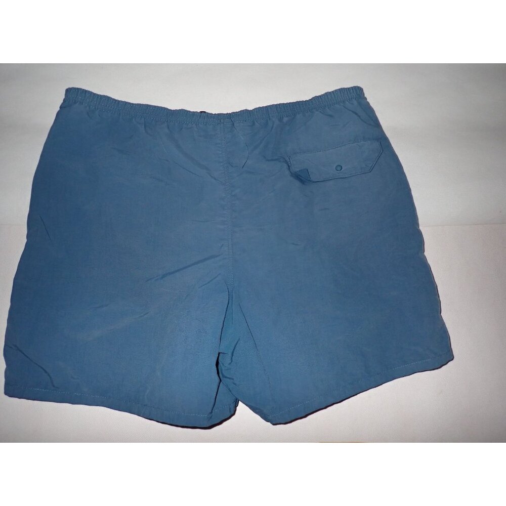 Lot Vintage Patagonia Mens M Swim Shorts Lined Blue Gray Nylon Gorpcore Trail - Picture 5 of 11